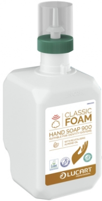 Sapun spuma classic Lucart, pentru dispenser cu sensor Identity, 900ml